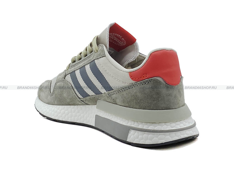 Adidas zx 500 store grey red